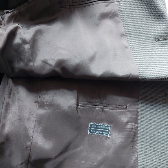 Giorgio Armani Le Collezioni Blazer Mens 3-Button Blazer 100% Wool, 48L - Picture 8 of 13